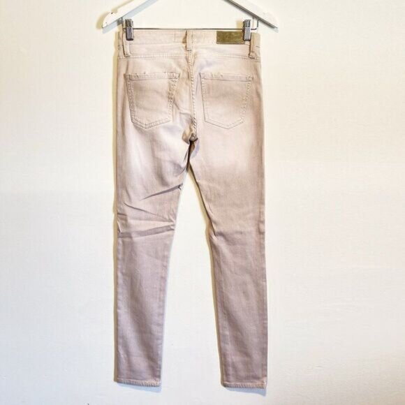 IRO Jarod Blue Pink Distressed Skinny Jeans - Picture 3 of 6